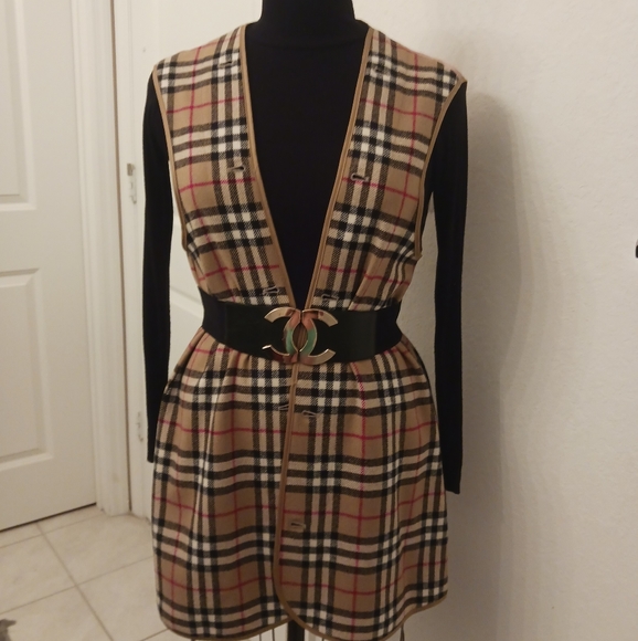 BURBERRY COAT LONG VEST - Picture 10 of 13